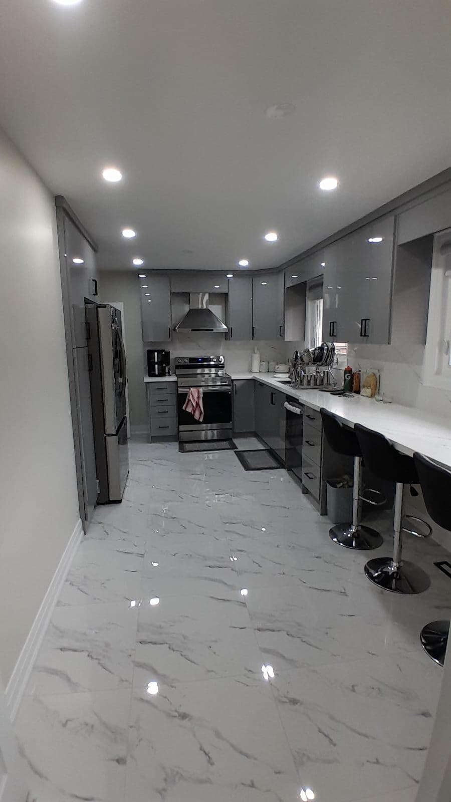 Full kitchen renovation, Waterloo kitchen renovation